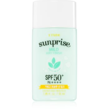 ETUDE Sunprise Mild Airy Finish fluid protector cu minerale pentru fata SPF 50+ - imagine 2